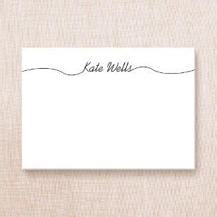 Post-it® Simple Script Personalized Name