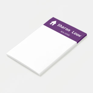 Post-it® Simple violet blanc