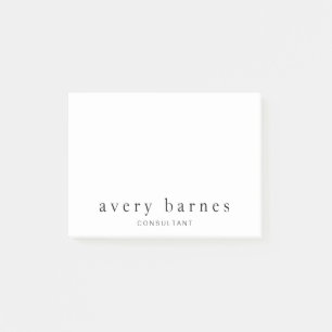 Post-it® Simple White Creative Professional Moderne
