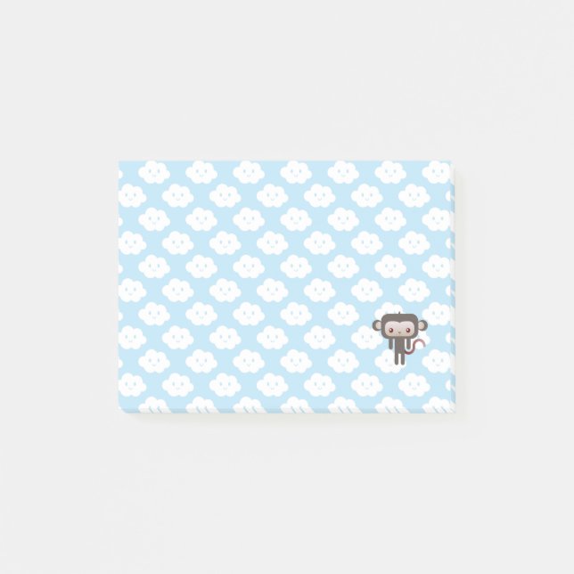 Post-it® Singe de Kawaii (Devant)