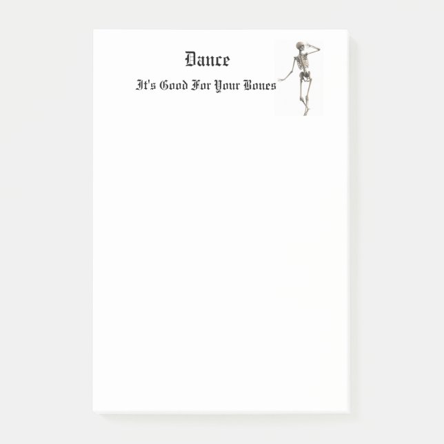Post-it® Skeleton Dance (Devant)