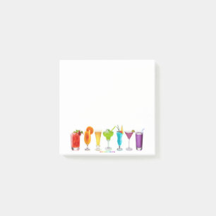 Post-it® SlipperyJoe's Cheers alcool cocktail orgueil neon 