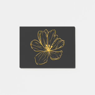 Post-it® Small yellow flower - Kook Art Post-it Notes