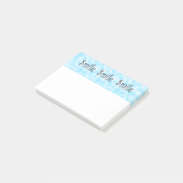 Post-it® Smile post note (Incliné)