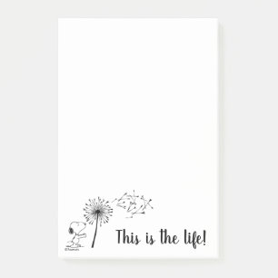 Post-it® Snoopy Avec Dandelion