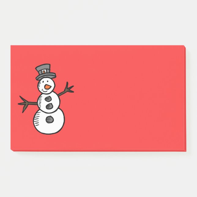 Post-it® Snowman (Devant)