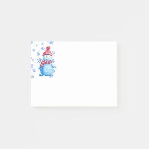 Post-it® Snowman avec Flèches de neige