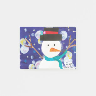 Post-it® Snowman d'hiver
