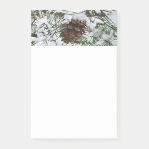Post-it® Snowy Pine Cone I