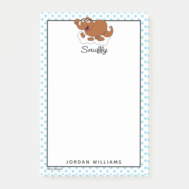 Post-it® Snuffleupagus Doodley Graphic (Devant)