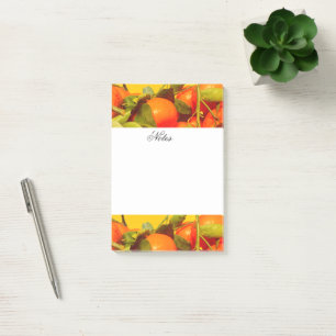 Post-it® Soft Orange Fruit Aesthétique