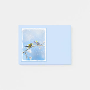 Post-it® Soirée Grosbeak Peinture - Cute Original Chien Art