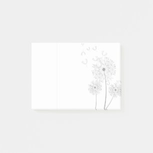 Post-it® Soufflement simple de graines de pissenlit