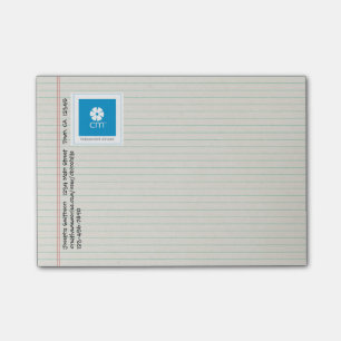 Post-it® Souvenirs créatifs rayés de papier de carnet