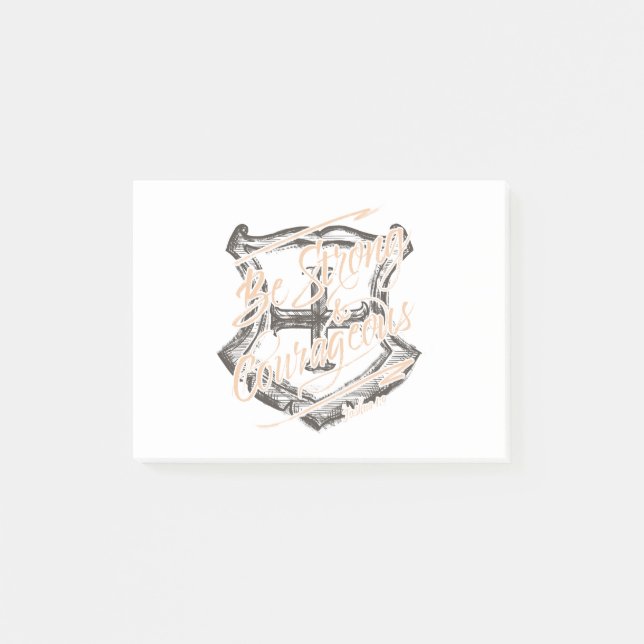 Post-it® Soyez fort et courageux Joshua 1:9 (Devant)