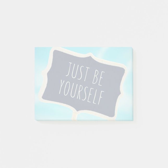 Post-it® Soyez Simplement Vous-Même (Devant)