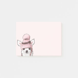 Post-it® Sparkle The Tiny Chi Chien Chihuahua Mignon Pers