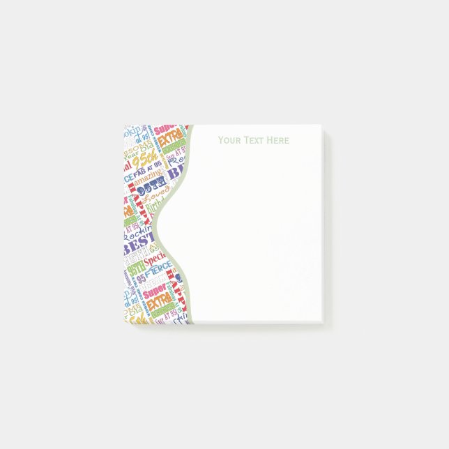 Post-it® Special 95th Birthday Party Cadeaux personnalisés (Devant)