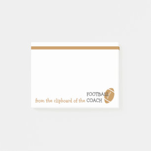 Post-it® Sports drôles d'entraîneur de football américain -