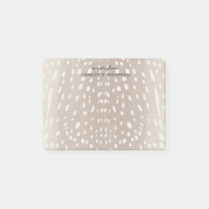 Post-it® Spown Spots Baby Deer Poster de animal Personnalis