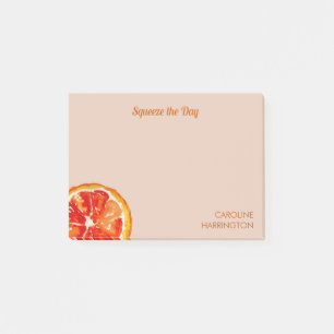 Post-it® Squeeze Day mignon Motivational Orange Citrus