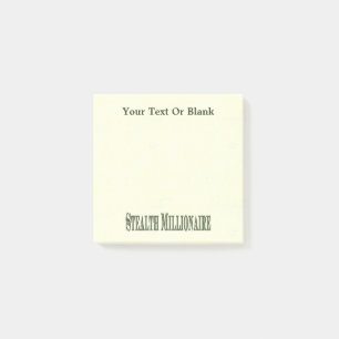 Post-it® Stealth Millionaire