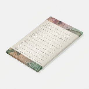 Post-it® Steampunk Torn Rose   Liste de contrôle Ephemera V