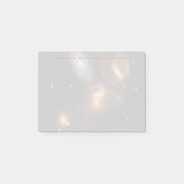 Post-it® Stephans Quintet espace profond étoile galaxie clu (Devant)