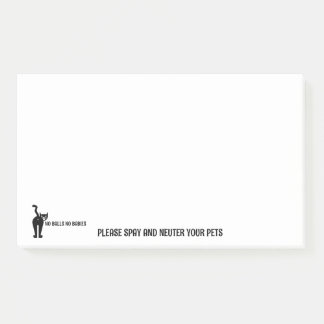 Post-it® Stériliser et castrer