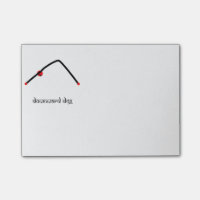 Stick figure de chien descendant yoga pose Sanskri