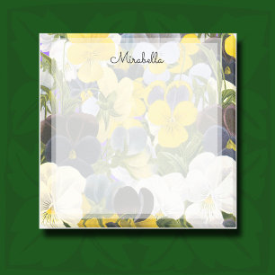 Post-it® Stickie Motif Floral Personnalisé