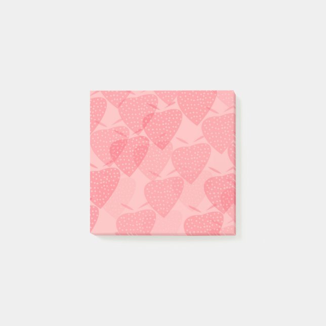 Post-it® Strawberry Post it Notes (Devant)