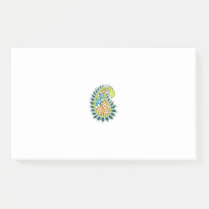 Post-it® Style Décoratif, Vert Bleu Foncé, Bataille