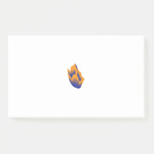 Post-it® Style Décoratif, Vert Bleu Foncé, Bataille