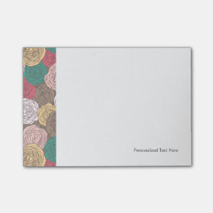 Post-it® Style floral élégant.Fleur vive