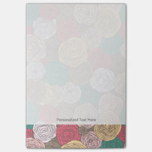 Post-it® Style floral élégant.Fleur vive