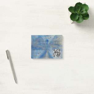 Post-it® stylish archangel Michael with qr