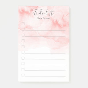 Post-it® Styliste, Moderne, Fille, Aquarelle à faire