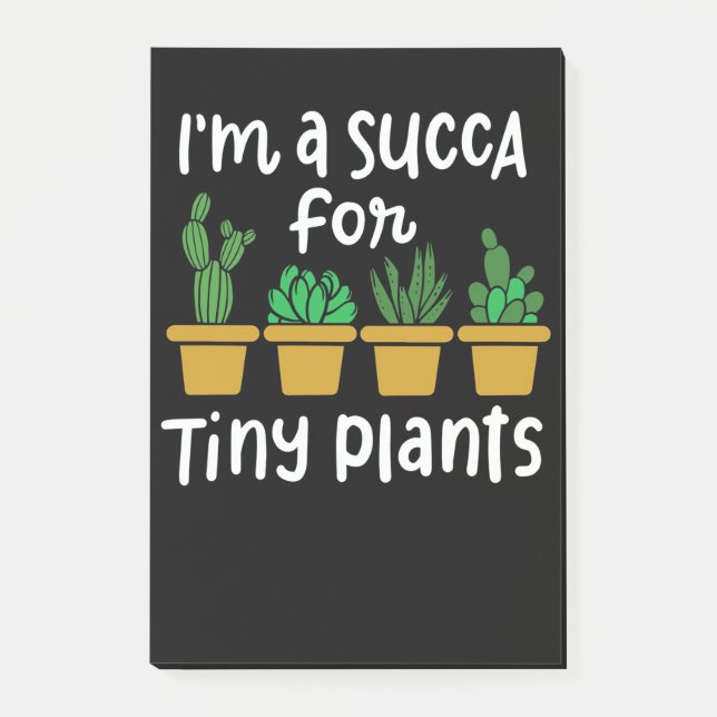 Post-it® Succulents Petits Plantes (Devant)