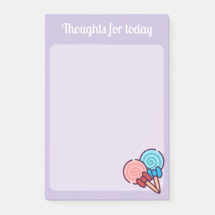 Post-it® Sucettes Kawaii Sweets