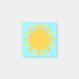 Post-it® Sun jaune Emoji