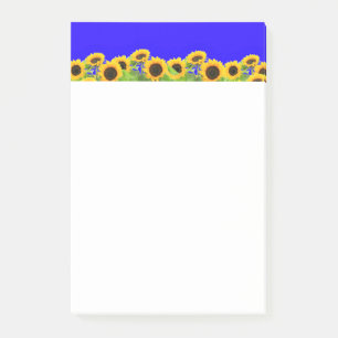 Post-it® Sunflowers Post it Notes couleurs du drapeau ukrai