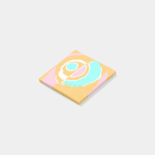Post-it® Sunrise Ethnic Circle - Pink Orange Spearmint
