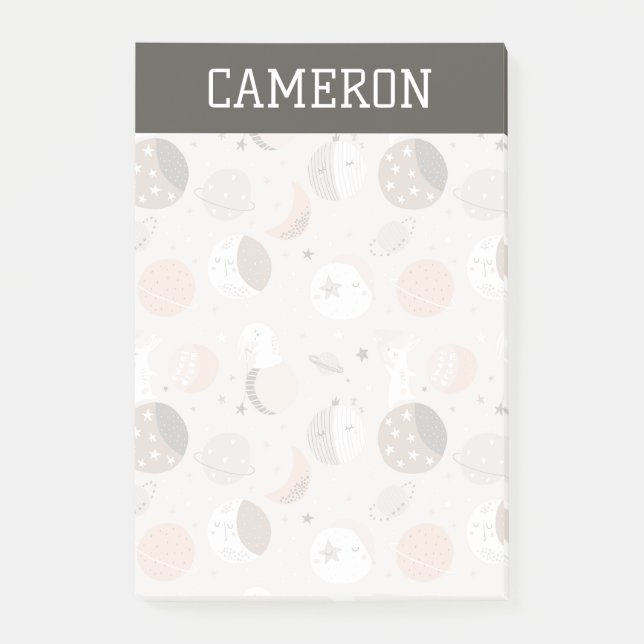 Post-it® Sweat Dream Bunnies Dans Motif spatial (Devant)