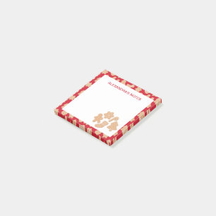 Post-it® Sweet Christmas Gingerbread Motif de cookies
