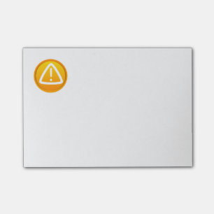 Post-it® Symbole Attention