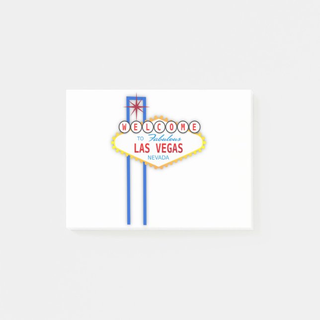 Post-it® Symbole de Las Vegas (Devant)