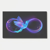 Symbole de Neon Infinity par Glowing Hummingbird