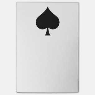 Post-it® Symbole de pique