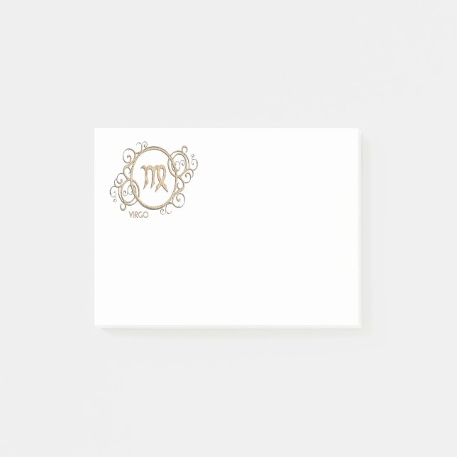 Post-it® Symbole Virgo Zodiac (Devant)